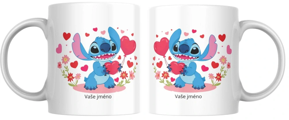 Hrnek Stitch Valentýn