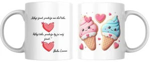 Hrnek zmrzlinky Valentýn