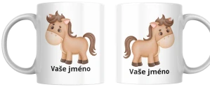Hrnek koník se jménem