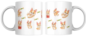 Hrnek s potiskem Corgi