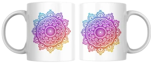 Hrnek s potiskem Mandala
