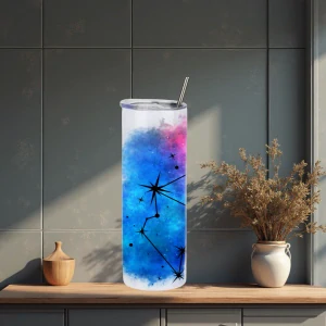 Termo kelímek znamení Vodnář– termo hrnek s potiskemř