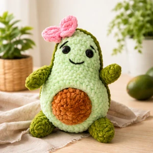 Háčkované avokádo