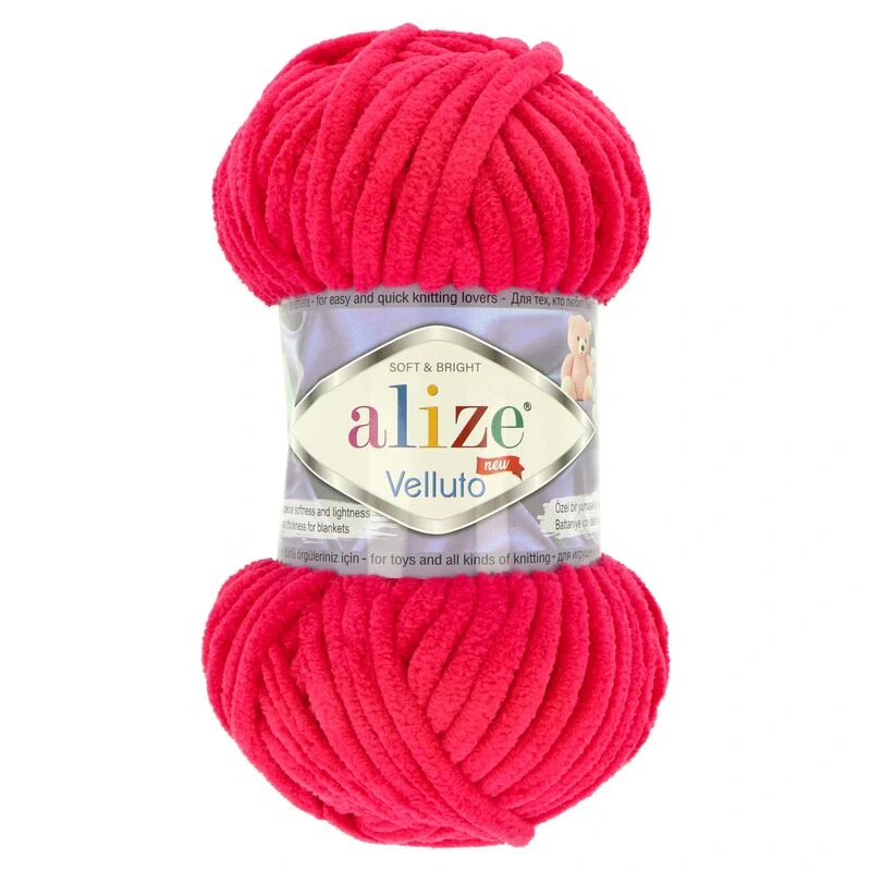 Alize Velluto č.798 malina