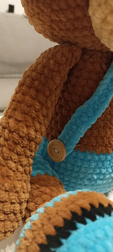 Velký Háčkovaný Méďa