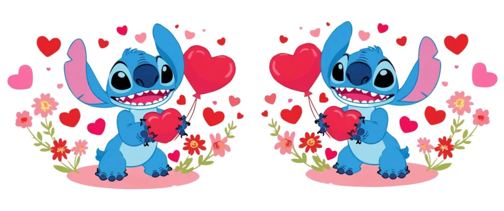 Hrnek Stitch Valentýn