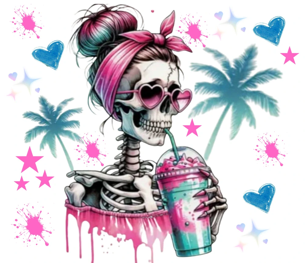 Termo kelímek Kostra ženy