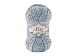 Alize Velluto č.428 šedá